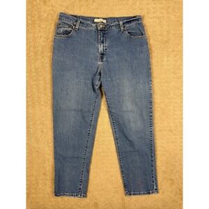 Vintage LEVI'S 550 Women's Y2K Mid Rise Relaxed Tapered Jeans 16M (34x28) #1338